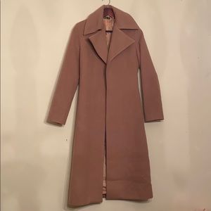 Boohoo Long Wool Coat